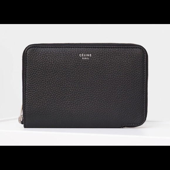 celine medium zip around wallet